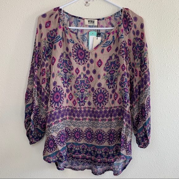 Verse Tops - Verse Mati Billow Sleeve Top